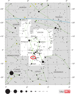 Messier 43 De Mairan’s Nebula
