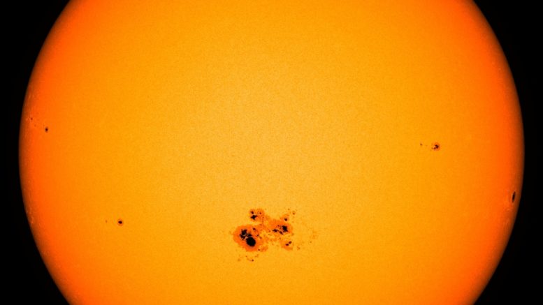Sunspot solar maximum Solar Cycle 25