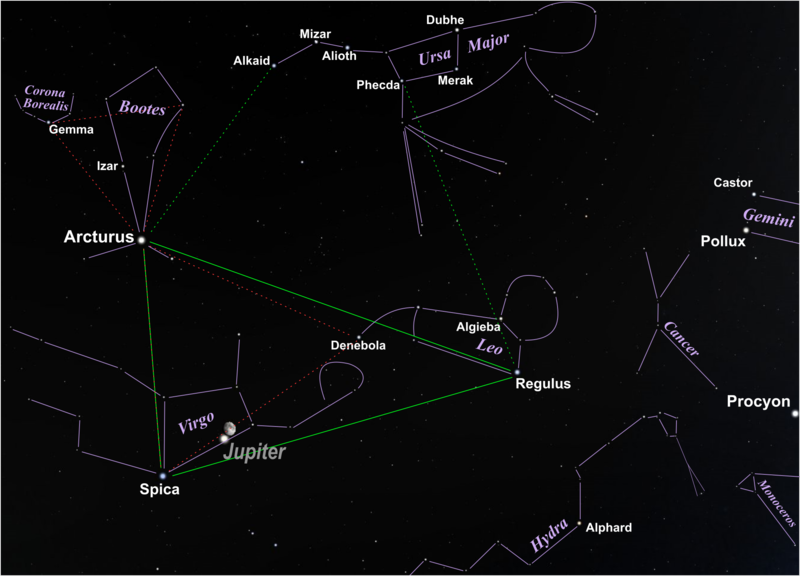 Spring Triangle - CosmosPNW