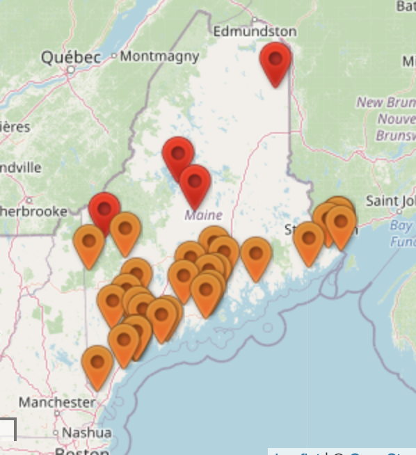 Maine 2024 Solar Eclipse Cities - CosmosPNW